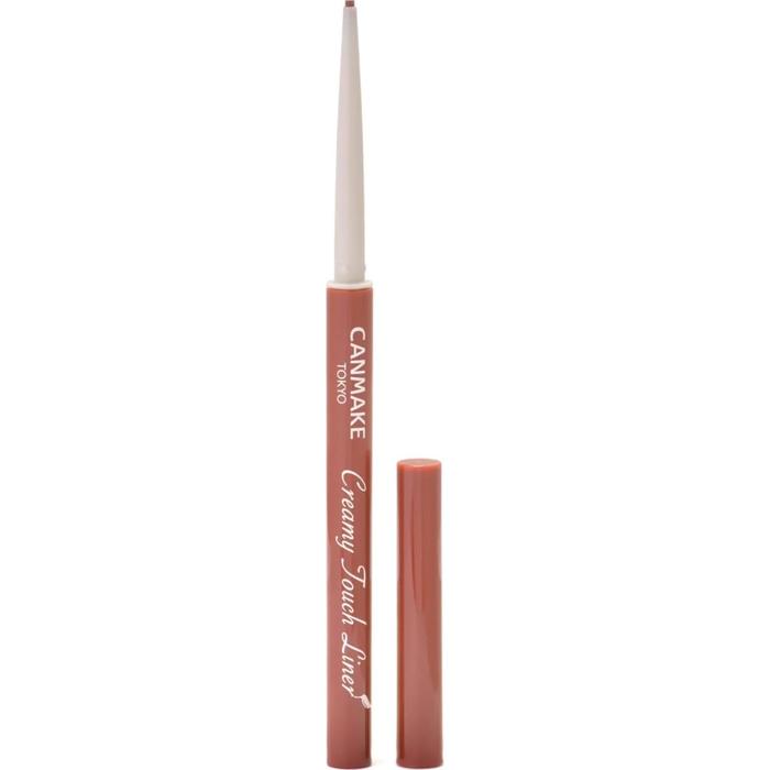 Canmake Creamy Touch Gel Eyeliner – Waterproof 1.5mm Slim Liner, Multiple Colors 8g [Alcohol-free]