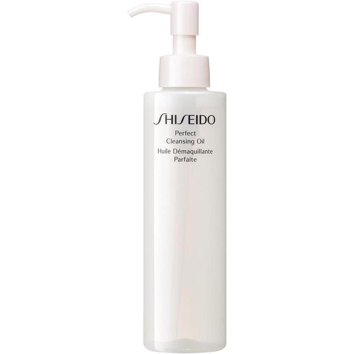 SHISEIDO Perfect Skin Care Oil (Refreshing Cleansing Water) – Floral Green Fragrance, 180 ml [Alcohol-free]