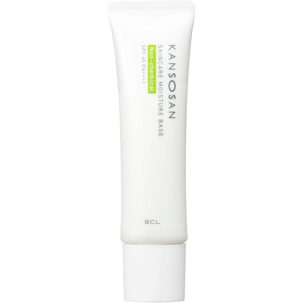KANSOSAN Moisturizing Skincare Primer Non-Chemical for Dry & Sensitive Skin – Niacinamide & 4 Ceramides SPF45 PA++++ 30g [Alcohol-free]