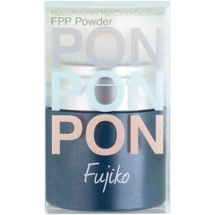 Fujiko FPP Powder 8.5g – Pom-Pom Dry Scalp & Hair Powder for Volume, Moisture & Odor Care