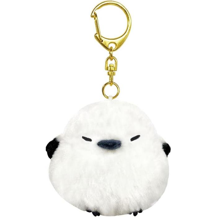 AMUFUN Fukufuku Shimaenaga Plush Mascot Keychain