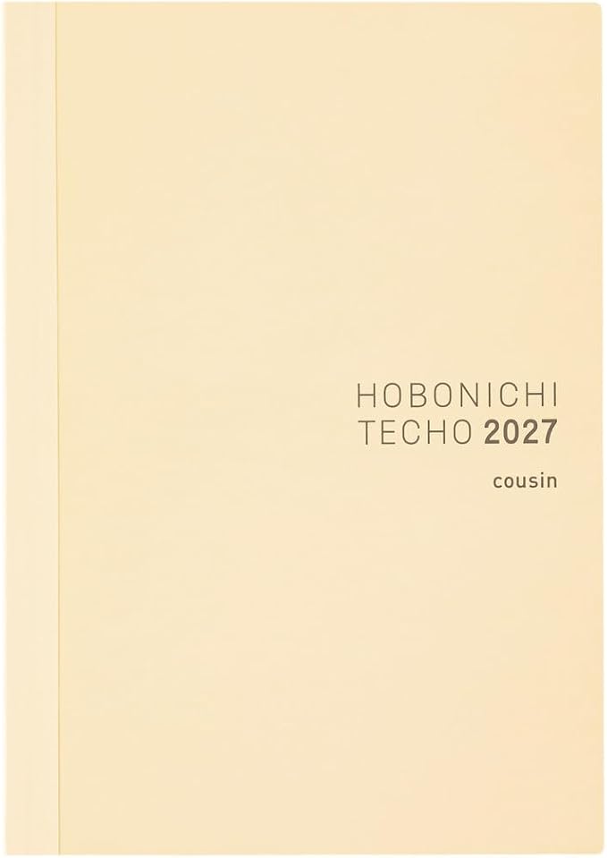 [Japanese] Hobonichi Techo 2027 Cousin A5 – 1 Side per Dag Japansk Planlegger
