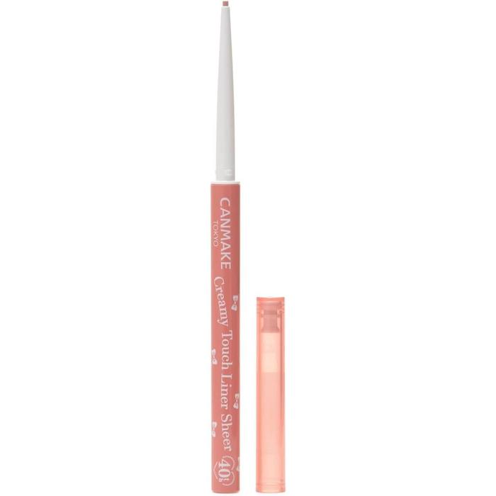 Canmake Creamy Touch Gel Eyeliner – Waterproof 1.5mm Slim Liner, Multiple Colors 8g [Alcohol-free]