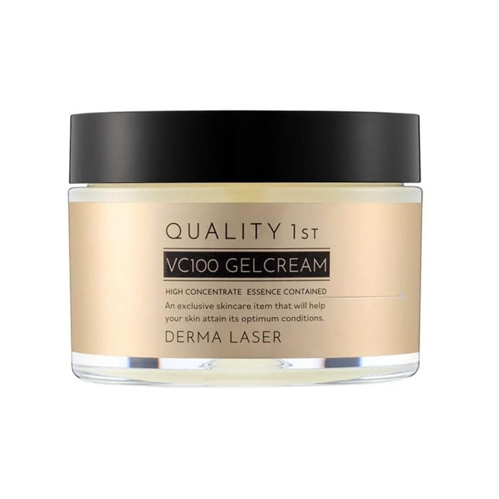 BESTSELLER COSME NO. 1! - QUALITY 1ST - DERMA LASER VC100 CREAM GEL - Revitalizing gel with 4 types of vitamin C, ceramides, niacinamide 80g [Alcohol-free]