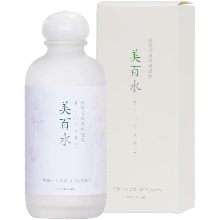 BIHYAKU-Hechima Natural Organic Toner – Gentle Hydration for Sensitive Skin, 150mL (No Alcohol)
