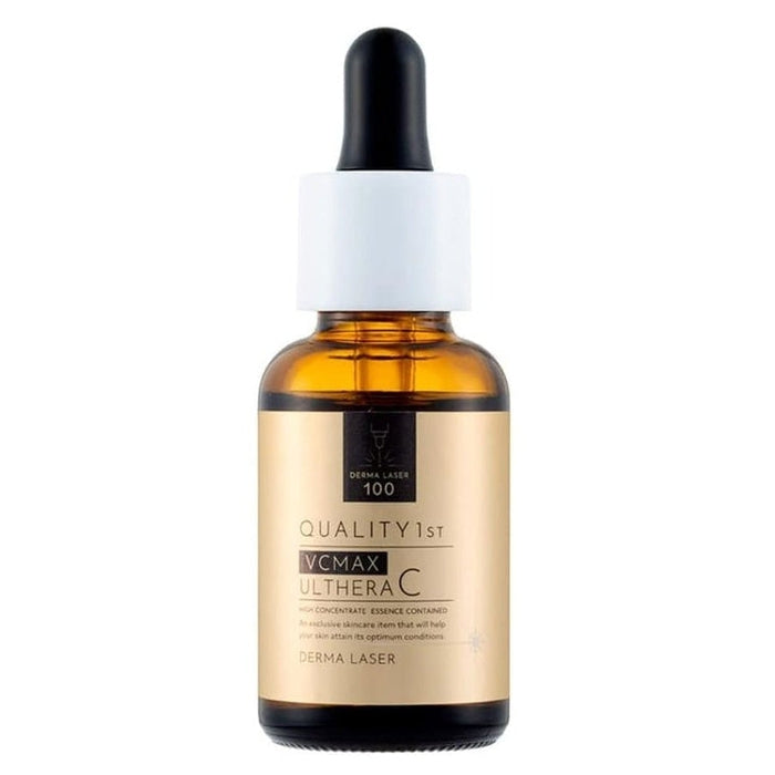 BESTSELLER COSME NO. 1! Revitalizing serum with 4 types of vitamin C, ceramides, niacinamide (DERMA LASER ULTHERA C) 30ml [Alcohol-free]