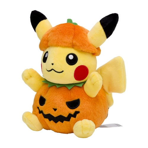 Stuffed Halloween Pumpkin Pikachu