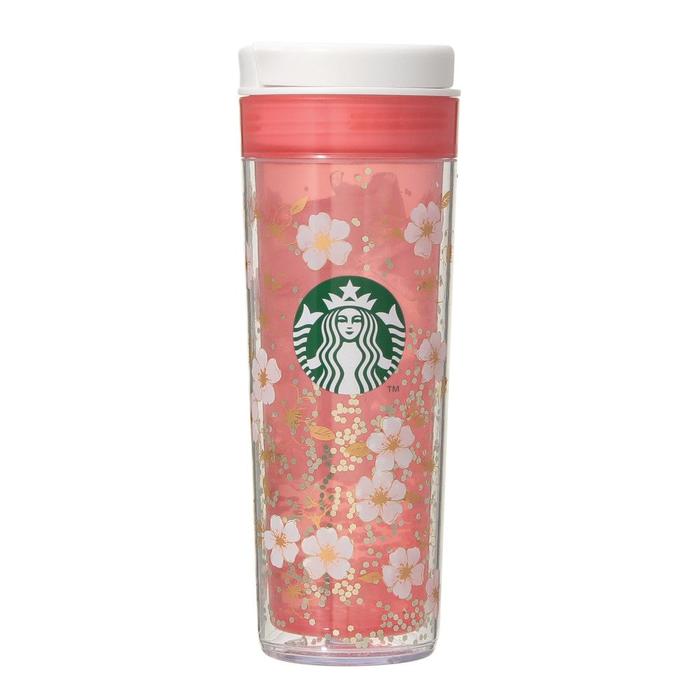 Starbucks Japan Sakura 2026 Color Changing Tumbler 473ml – Red to Clear Cherry Blossom Limited Edition