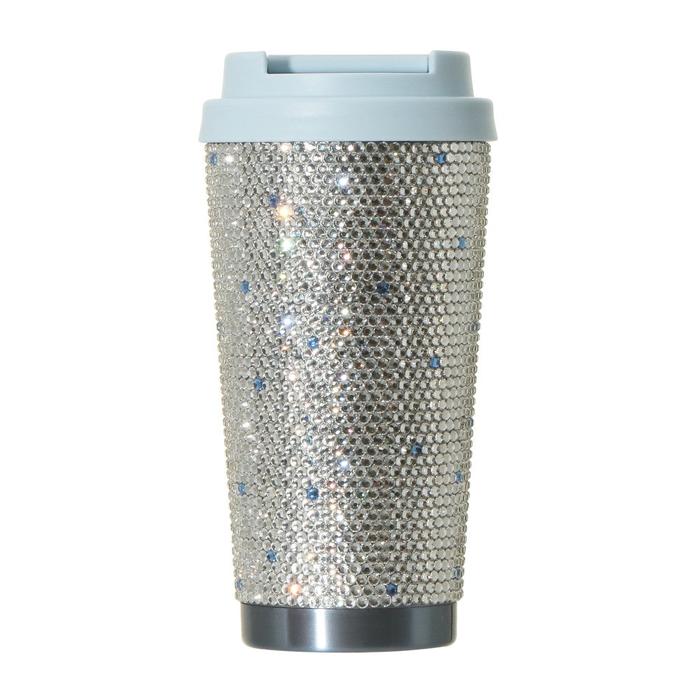 Starbucks Japan Sakura 2026 Stainless Steel Tumbler Rhinestone Airy Blue 473ml – Sparkling Limited Edition