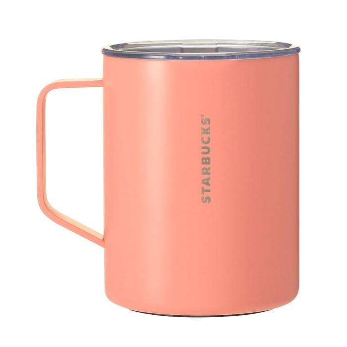 Starbucks Japan Herfstfestival 2026 RVS Mok Konijn Koraalroze 473 mL