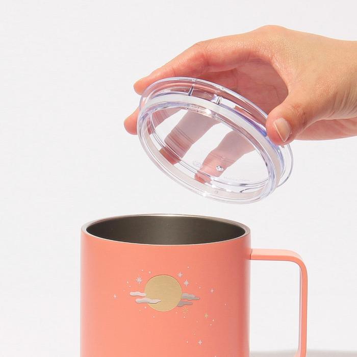 Starbucks Japan Autumn Festival 2026 Stainless Steel Mug Rabbit Coral Pink 473 mL
