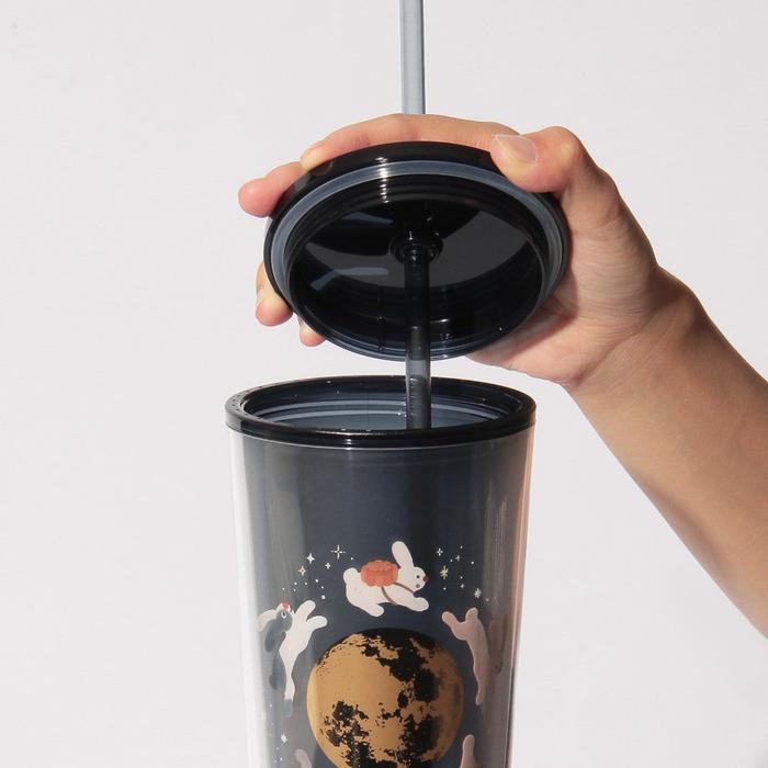 Starbucks Japan Herfstfestival 2026 Koude Beker Tumbler Konijn Marineblauw 710 mL