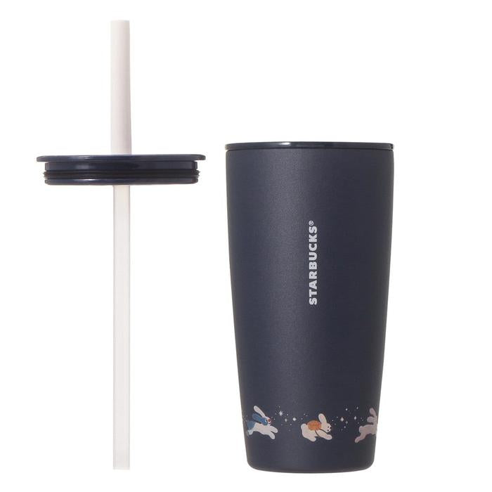 Starbucks Japan Herbstfestival 2026 MiiR Rabbit Navy Edelstahlbecher mit Ersatzdeckel 473 mL