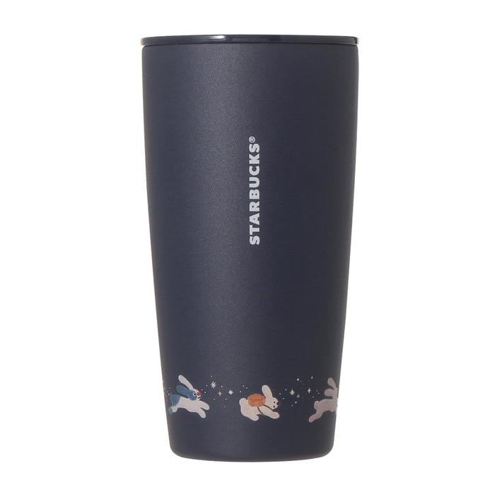 Starbucks Japan Herbstfestival 2026 MiiR Rabbit Navy Edelstahlbecher mit Ersatzdeckel 473 mL