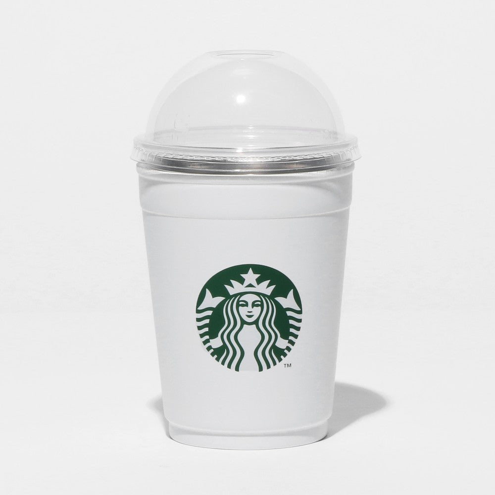Starbucks 2-Way Stainless Steel Cup / Holder Matte White 355ml