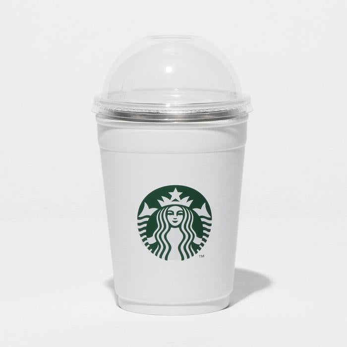 Starbucks 2-Way Stainless Steel Cup / Holder Matte White 355ml