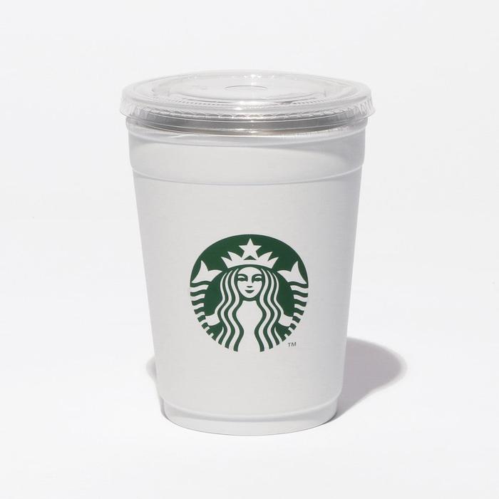 Starbucks 2-Way Stainless Steel Cup / Holder Matte White 355ml