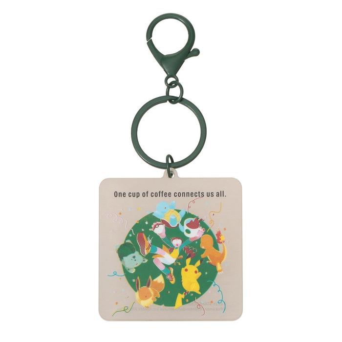 Pokémon + STARBUCKS Acryl-Anhänger – Kaffee-Verbindung / Kaffee-Abenteuer