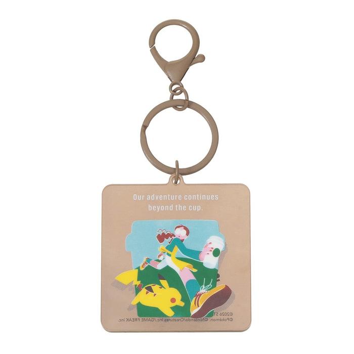 Pokémon + STARBUCKS Acryl-Anhänger – Kaffee-Verbindung / Kaffee-Abenteuer