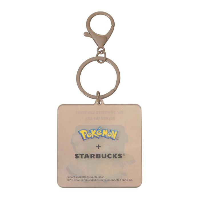 Pokémon + STARBUCKS Acryl-Anhänger – Kaffee-Verbindung / Kaffee-Abenteuer