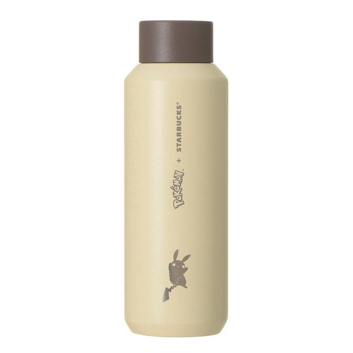 Bouteille en acier inoxydable Pokémon + Starbucks Japon 473ml – Pikachu, Bulbizarre, Salamèche, Carapuce et Évoli