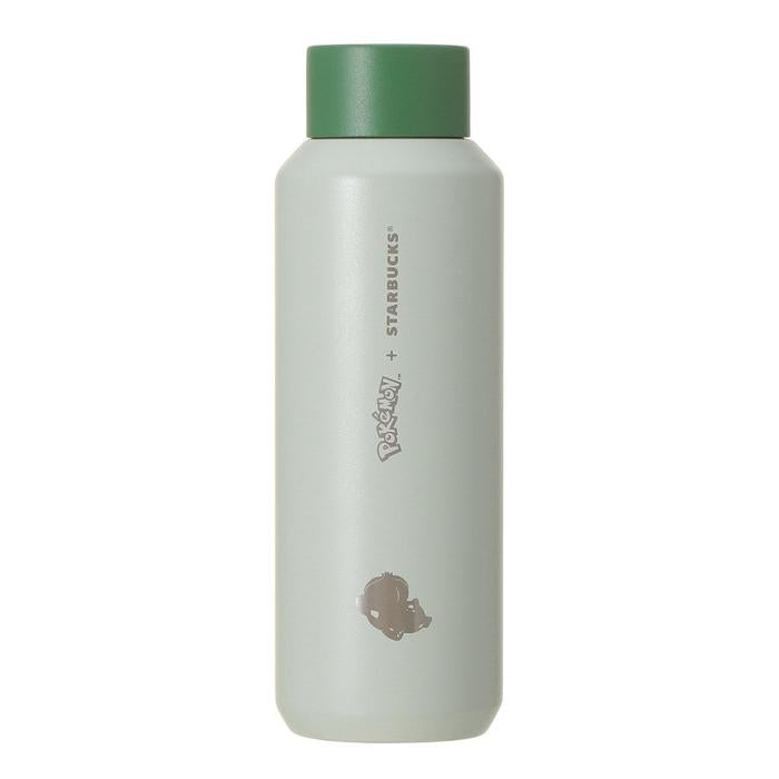 Bouteille en acier inoxydable Pokémon + Starbucks Japon 473ml – Pikachu, Bulbizarre, Salamèche, Carapuce et Évoli