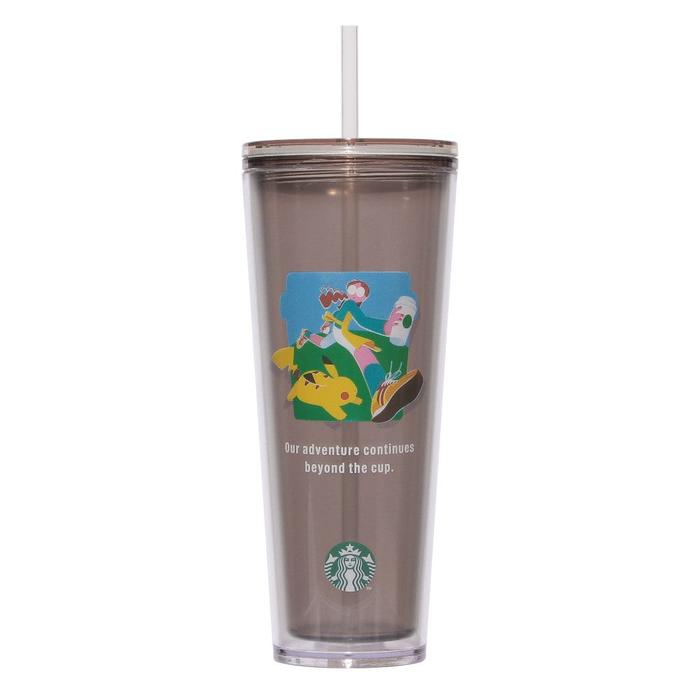 Pokémon + Starbucks Japonia Kubek Termiczny z Słomką 710ml – Połączenie Kawy i Przygoda z Kawą