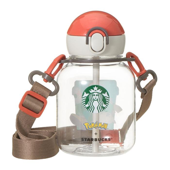 Pokémon + STARBUCKS Vaso de Paja con Correa – Aventura de Café 458ml