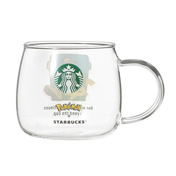 Pokémon + Starbucks Japan Heat-Resistant Glass Mug with Stainless Steel Strainer 296ml – Coffee Adventure Pikachu