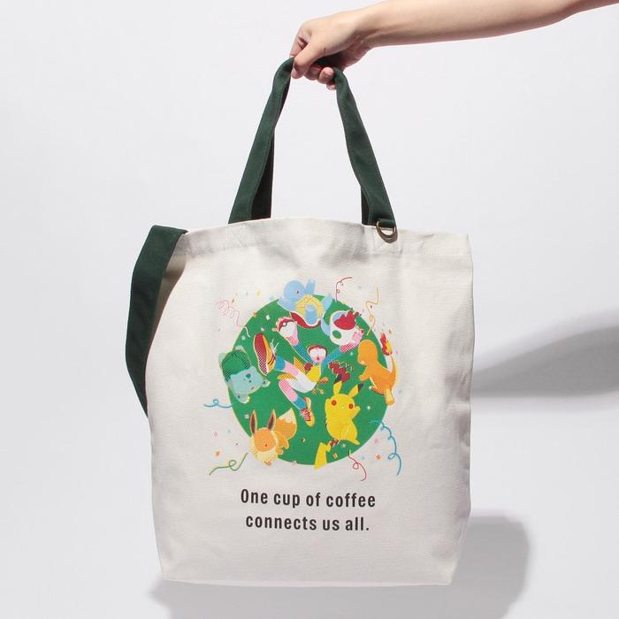 Sac fourre-tout Pokémon + Starbucks Japon – Connexion Café & Aventure Café