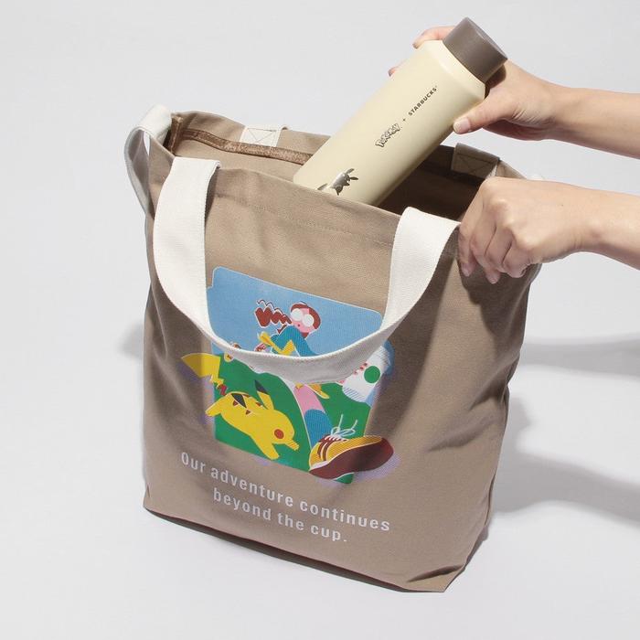 Sac fourre-tout Pokémon + Starbucks Japon – Connexion Café & Aventure Café