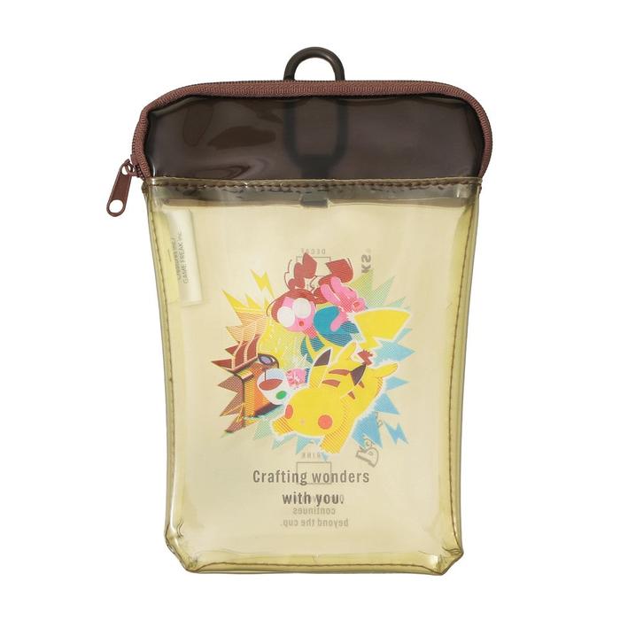 Pokémon + Starbucks Japan Cup-Shaped PVC Pouch – Pikachu, Bulbasaur, Charmander, Squirtle & Eevee