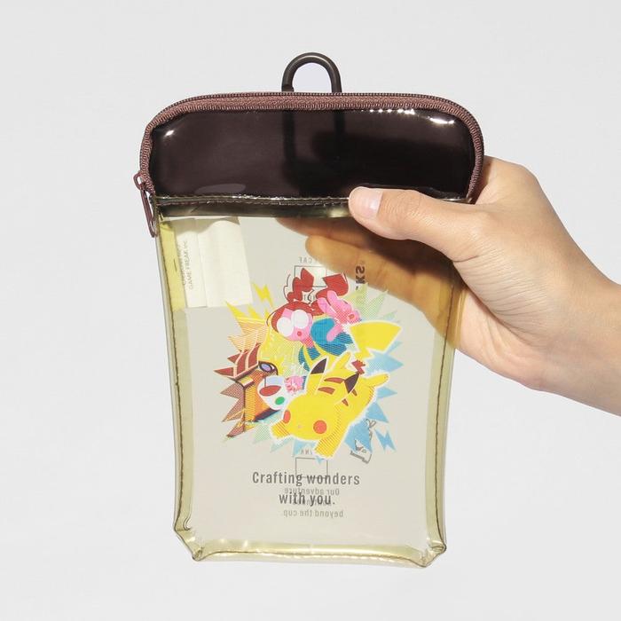 Pokémon + Starbucks Japan Cup-Shaped PVC Pouch – Pikachu, Bulbasaur, Charmander, Squirtle & Eevee