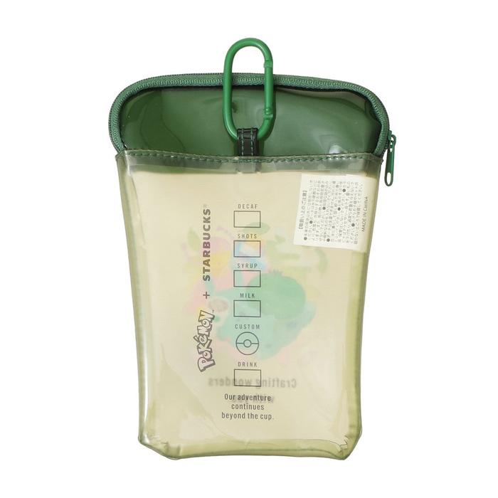 Pokémon + Starbucks Japan Cup-Shaped PVC Pouch – Pikachu, Bulbasaur, Charmander, Squirtle & Eevee