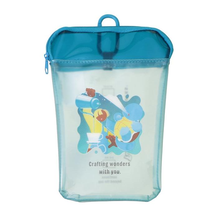 Pokémon + Starbucks Japan Cup-Shaped PVC Pouch – Pikachu, Bulbasaur, Charmander, Squirtle & Eevee