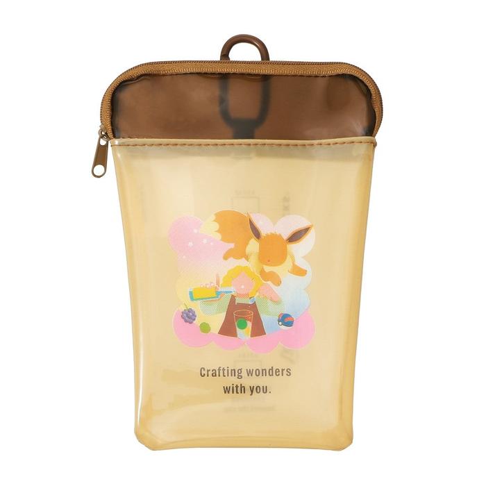 Pokémon + Starbucks Japan Cup-Shaped PVC Pouch – Pikachu, Bulbasaur, Charmander, Squirtle & Eevee