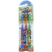 Bandai Super Mario Kids Toothbrush Set – 3 Pieces
