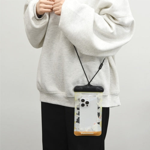 Waterproof pouch yellow