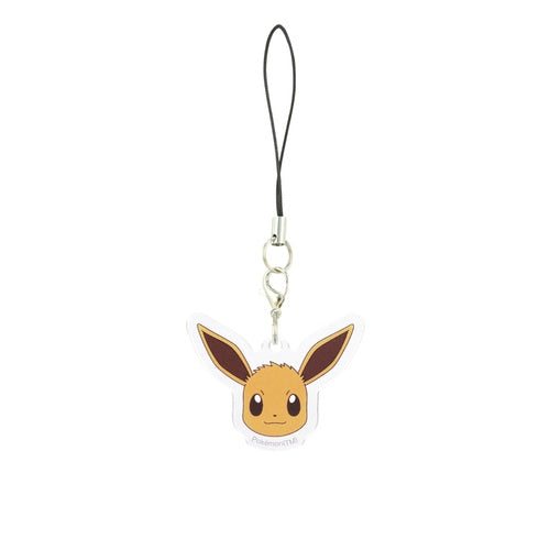 Mobile Acrylic Strap - Chansey, Eevee, Espeon, Jigglypuff, Lucario, Meowth, Mew, Piplup, Ponyta, Psyduck, Slowpoke