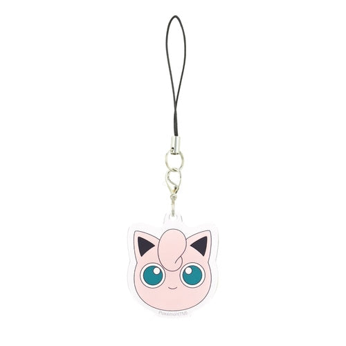 Mobile Acrylic Strap - Chansey, Eevee, Espeon, Jigglypuff, Lucario, Meowth, Mew, Piplup, Ponyta, Psyduck, Slowpoke