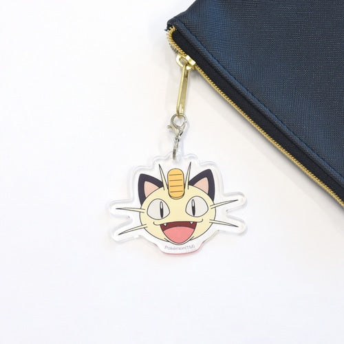 Mobile Acrylic Strap - Chansey, Eevee, Espeon, Jigglypuff, Lucario, Meowth, Mew, Piplup, Ponyta, Psyduck, Slowpoke