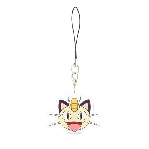 Mobile Acrylic Strap - Chansey, Eevee, Espeon, Jigglypuff, Lucario, Meowth, Mew, Piplup, Ponyta, Psyduck, Slowpoke