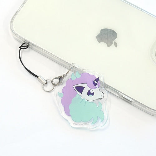 Mobile Acrylic Strap - Chansey, Eevee, Espeon, Jigglypuff, Lucario, Meowth, Mew, Piplup, Ponyta, Psyduck, Slowpoke