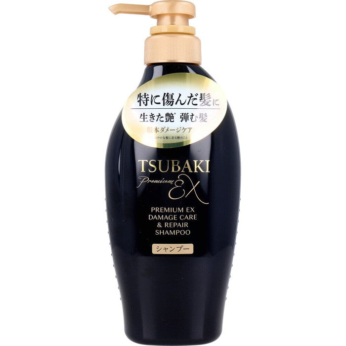 Tsubaki Ex Damage Care & Repair Soothing Floral Camellia Scent Ion EX Shampoo 450ml [Alcohol-free]