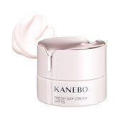 Kanebo Fresh Day Cream - Moisturizing Day Cream with UV Protection and Althea Root Extract for Smooth and Firm Skin (SPF15 PA+++) 40ml [Alcohol-free]