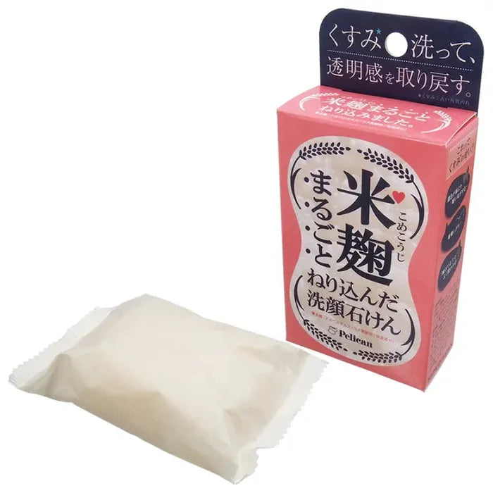KOME KOUJI MARUGOTO - Face soap based on Kome Kouji with ceramides and amino acids 75 g [With alcohol]