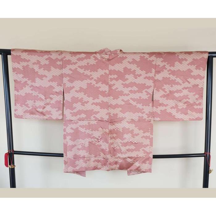 Vintage Haori – Soft Pink Pattern