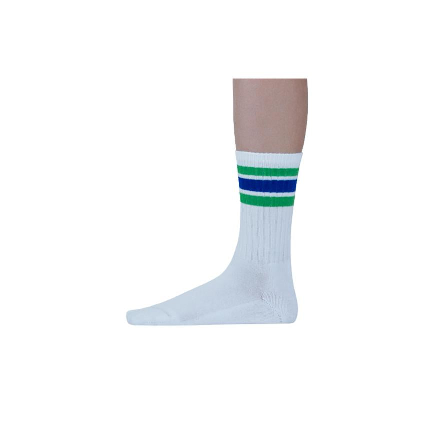 Chaussettes FamilyMart Line – Magasin de commodité Blanc / Noir | 25–28 cm