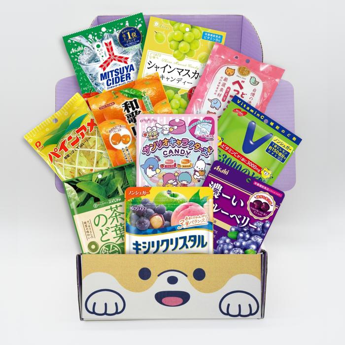 PEKO PEKO CANDY – a box with Japanese candies M size
