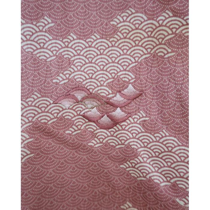 Vintage Haori – Soft Pink Pattern